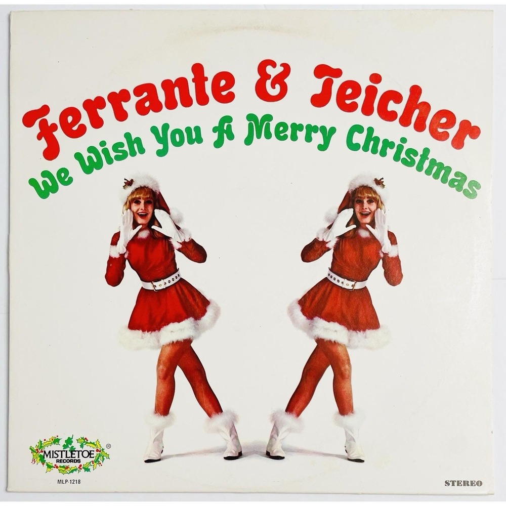 Ferrante and Teicher - We Wish You A Merry Christmas - Vinyl LP Ultrasonic Clean